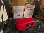 Avgo Solar Radio Flashlight Emergency Weather Red Am/fm/noaa New In Box. Fixed Price $24.99.