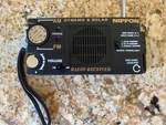 Nippon Dynamo & Solar Am/fm Hand Crank Radio Receiver Black. Fixed Price $7.00.