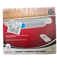 Gpx Under-cabinet Radio MP3 Ready With Remote Model KCCD6316DT. Fixed Price $39.99.