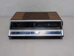 General Electric 7-4662C Am/fm Alarm Clock Radio Woodgrain Finish Tested(vid). Fixed Price $74.95.