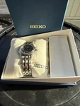 Seiko 7N82-0GE0 Ladies Stainless Steel Quartz Watch 5 Bar Open Box. Fixed Price $69.99.