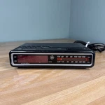 Vtg General Electric Digital Alarm Clock Am/fm Radio 7-4612BKB Black Works. Fixed Price $34.99.