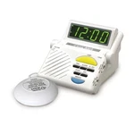 Sonic Alert Boom SB1000 Vibrating Alarm Clock W/ Bed Shaker, Lamp Flasher. Fixed Price $95.25.