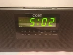 Coby CR-A59 Clock Radio Works Great ...l ..... Fixed Price $15.00.