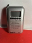 Eton FR100 Blackout Buddy Emergency Radio/flashlight/clock Silver. Works. Fixed Price $9.00.