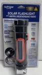 Gopower Emergency Solar Flashlight 2600MAH Bank With Am/fm Weather Radio. Fixed Price $26.99.