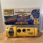 Gpx Sports Am/fm Flashlight Radio With Clock And Siren Model YOO5OD Yellow. Fixed Price $16.99.