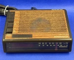 Magnavox Clock Radio Dual Alarm Am Fm Model D-3620 Wood Grain Vintage. Fixed Price $14.99.