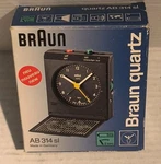 Braun Quartz World Alarm Clock Vintage Type 864 / Ab 314 Sl Germany Tested. Fixed Price $58.99.