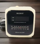 Sony Dream Machine White Fm/am Digital Alarm Clock Radio ICF-C122 Tested Working. Fixed Price $24.95.