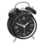 Peakeep 4 Inches Twin Bell Alarm Clock With Stereoscopic Dial, Backlight,. Fixed Price $23.89.