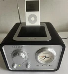 Crosley Am/fm Tabletop Radio Ipod Dock Aux Line Out Clock Retro Tested. Fixed Price $38.95.