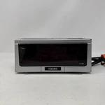 Vintage Cosmo Digital Alarm Clock Large 2 Time Display Led Model E-801. Fixed Price $11.40.