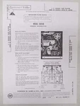 Sams Photofact Folder Radio Parts Manual Jcpenney Tape Player 6893C 6894B. Fixed Price $14.95.