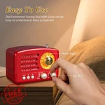 Prunus J-160 Retro Radio Bluetooth Usb Tf Battery Rechargeable. Fixed Price $44.99.