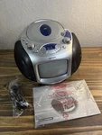 Gpx Model TVB544 Am/fm Cd Uhf Vl Vh Portable Boombox Stereo Radio - Working. Fixed Price $48.99.