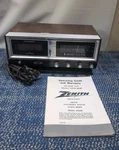 Vintage Zenith Retro Mcm Solid State Circle Of Sound Am Fm Alarm Clock Radio. Fixed Price $20.00.