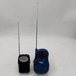 2X Vintage Jensen MR-75 & Lenoxx Sound PR-35M Portable Am/fm Radio 2AA Batteries. Fixed Price $16.20.