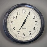 Westclox 9" Round Battery Operated Wall Clock Tested. Fixed Price $34.50.