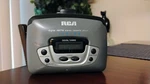 Rca RCP268 Fm Radio Cassette Player Portable Silver Tested Working. Fixed Price $25.00.