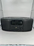 Vintage 90'S Zenith Clock Radio W/ Cassette Player & Nature Sounds - Model Z321B. Fixed Price $25.00.