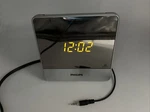 Philips (AJ3231/37) Mirror Finish Dual Digital Alarm Clock With Am/fm Radio Aux. Fixed Price $19.99.