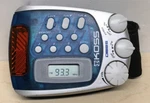 Koss PP257B - Am/fm Sport Radio Walkman W/ Belt Clip Arm Band Silver Blue. Fixed Price $19.97.