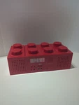 Red Lego Brick Portable Cd Player Am/fm Radio Model LG11002 - Works. Fixed Price $189.05.