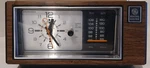 Vtg General Electric Alarm Clock Am/fm Radio Wood Grain Model 7-4550D Works. Fixed Price $38.09.