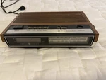 Vintage Am/fm Alarm Clock Radio Model 7-4633D. Fixed Price $19.99.