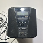 Sony Player Dual Alarm Clock Fm/am Radio Megabass Black ICF-CD833 Tested. Fixed Price $21.00.