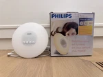 Philips Smartsleep Wake-up Light Therapy Alarm Clock Sunrise HF3500. Fixed Price $14.99.
