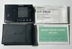 Sony ICF-SW20 FM/MW/SW1-7 9-BAND Receiver Short Wave Radio. Fixed Price $137.99.