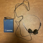 Sony SRF-40W Fm Stereo Walkman Blue. Dual Headphone Jacks Headset Included Works. Fixed Price $39.99.