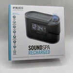 Homedics Soundspa Recharged Alarm Clock & White Noise Machine, 8 Nature. Fixed Price $41.69.