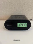 Sony ICF-C05IP Iphone Ipod Black Fm Clock Radio With Power Cord Working. Fixed Price $15.00.