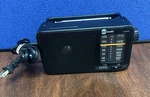 Home Portable Am/fm Radio, Battery Operated, Ac Power M# HDI-2600BK. Fixed Price $14.00.