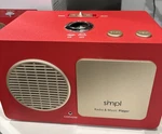 Alzheimer/dementia Simpl Radio Music Player Red Am/fm Usb Works Great 57025. Fixed Price $62.00.