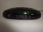 General Electric Am/fm Radio, Alarm Clock, Model 7-4823W Tested Works. Fixed Price $9.50.