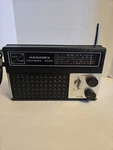 Vintage Radio Hanimex Model No 7500A Am Fm TV-1 TV-2 Tested. Video Attatched. Fixed Price $16.00.