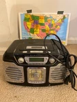 Emerson RET66BK Digital Dual Alarm Clock Am/fm Radio Snooze Cd Player Led,works. Fixed Price $97.00.
