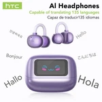 Htc Ows Wireless Clip Earbuds Bluetooth V6.0 Headphones W/ Ai Translator. Fixed Price $81.09.