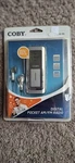 Coby CD-90 Digital Pocket Am/fm Radio Silver And Black CX90. Fixed Price $28.49.