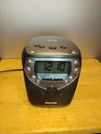 Philips AJ3952 Wide Angle Stereo Compact Disc Clock Radio With Alarm. Fixed Price $21.00.