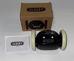 New Black Clocky Alarm On Wheels Run Away. Fixed Price $12.99.