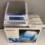 Sony Dream Machine ICF-CD7000 Alarm Clock Radio MP3 Aux White Tested Box. Fixed Price $119.99.