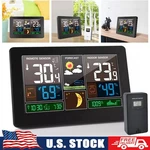 Digital Lcd Weather Station Clock Indoor & Outdoor Calendar Thermometer Wireless. Fixed Price $35.98.