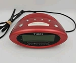 Vintage Timex Alarm Clock Radio Nature Sounds Pink T233R Digital Retro- Works. Fixed Price $24.99.