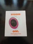Onn Digital Alarm Clock Radio. Fixed Price $24.00.