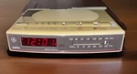 Vintage Softlite Clock Radio Model 7-4657A Am/fm Alarm Works Great. Fixed Price $29.99.